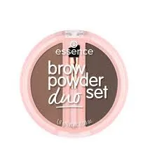 Brow powder duo set  02 medium - بودرة