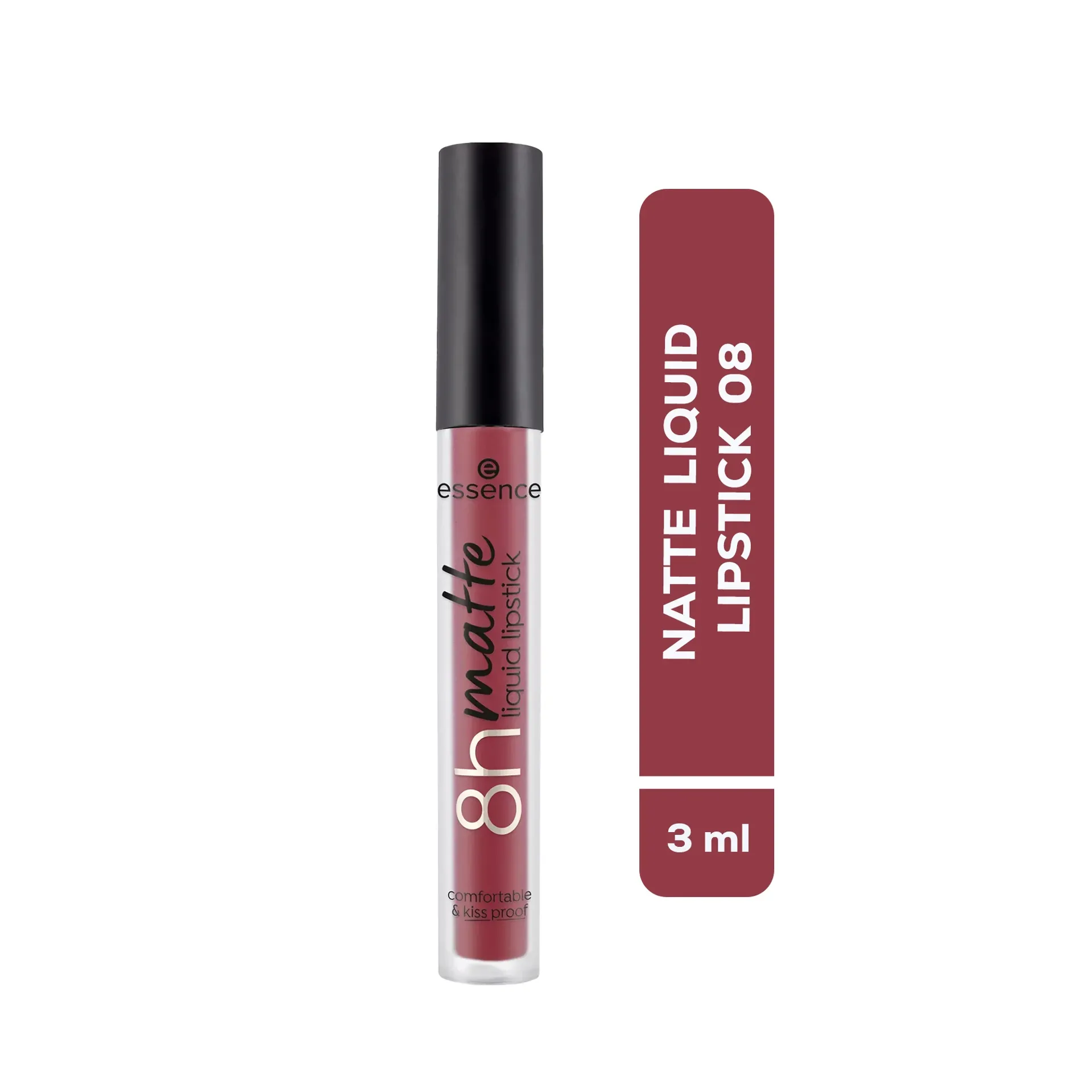 8h matte liquid lipstick  02 silky hazelnut - أحمر شفاه